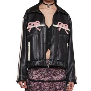 Black and Pink Women's Jacket